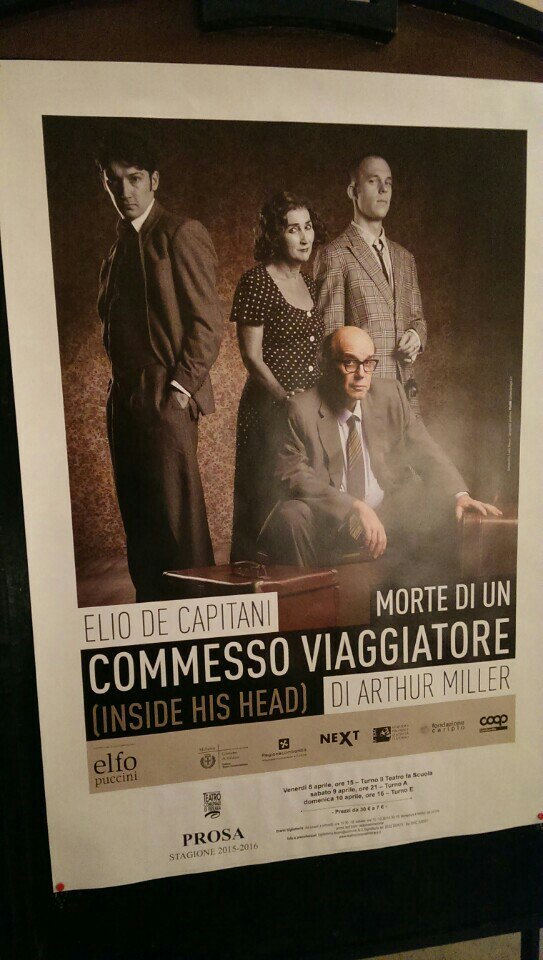 drgio83's tweet photo. Morte di un commesso viaggiatore! (@ Teatro Comunale - @teatroferrara in Ferrara, FE) https://t.co/r4CUfikfYp https://t.co/eMcMVaJNxa