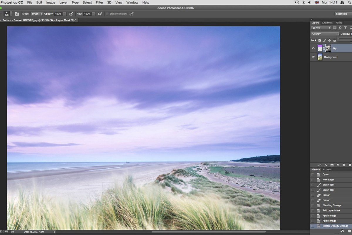 500px's tweet photo. Photoshop Trick: Add a Burst of Color to Sunsets and Sunrises https://t.co/zNrsqvyavD #tutorial https://t.co/Jv8KeG5Hdg