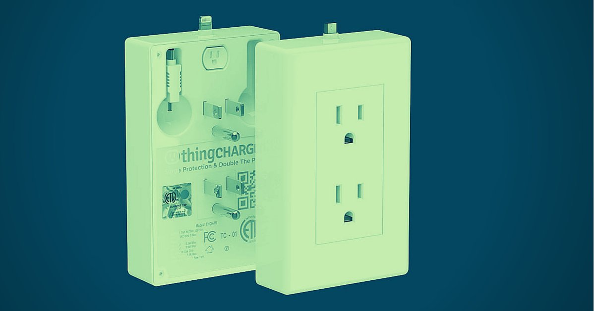 thingCHARGER's tweet photo. The awesome new charger. #AwesomeGadget #SleekTech #NewTech #thingCHARGER https://t.co/JIWSTurBVK https://t.co/K64hAu9EOM