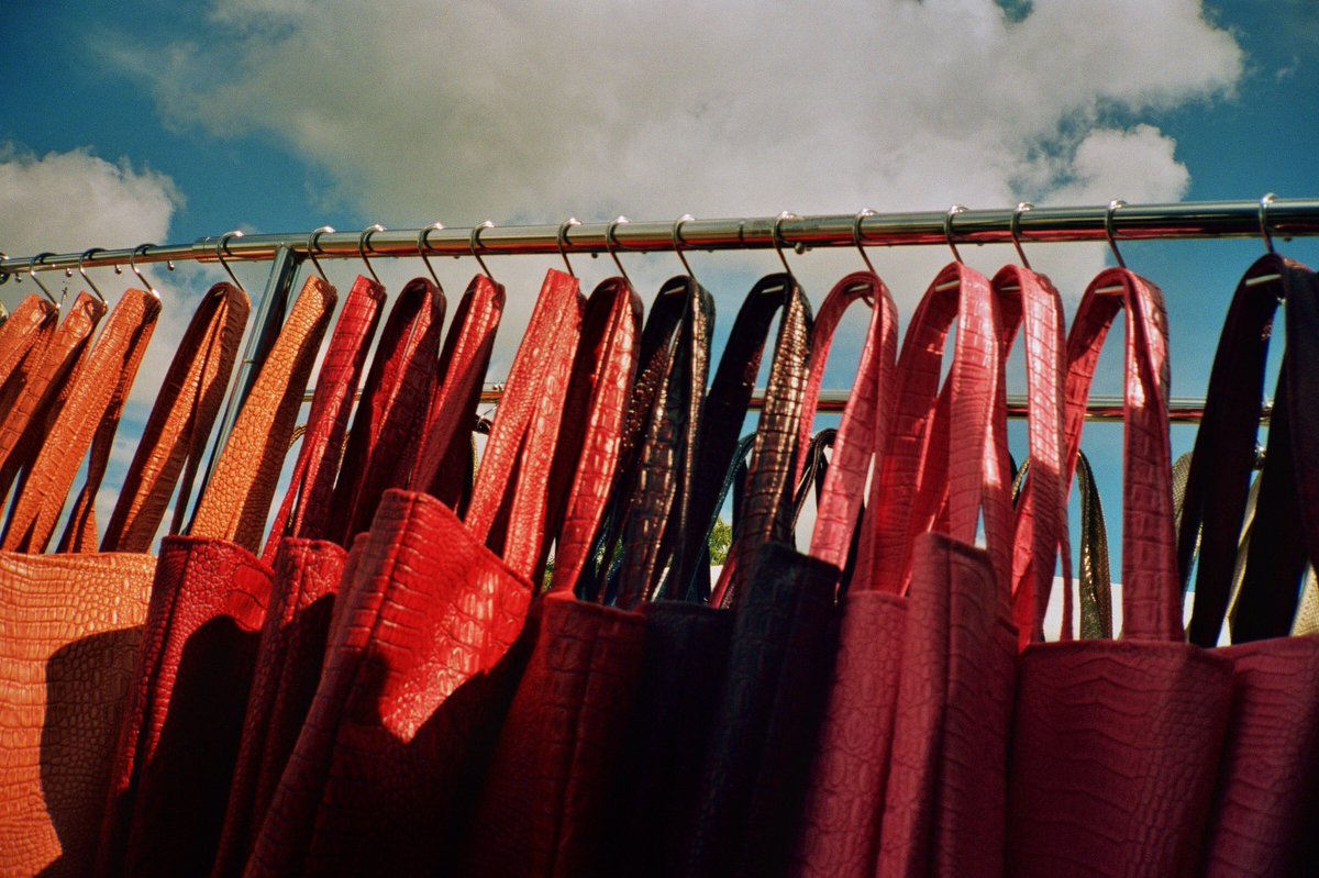 LeniPenn's tweet photo. πππ #lenipenn #35mm #summervibes #colorstory #lptote #vegan #sustainablefashion #makeadifference https://t.co/HBJHM58JnV