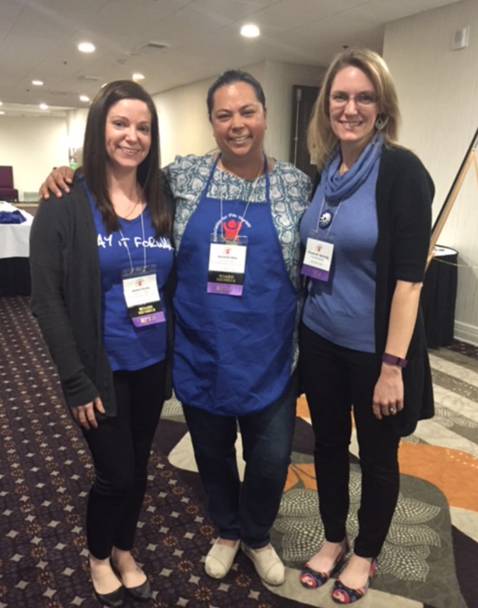 TXAPT's tweet photo. Some of next year's board! Incoming President Elect, Present Elect, and Current President! #TxAPT2016 https://t.co/se9lVAdRXh