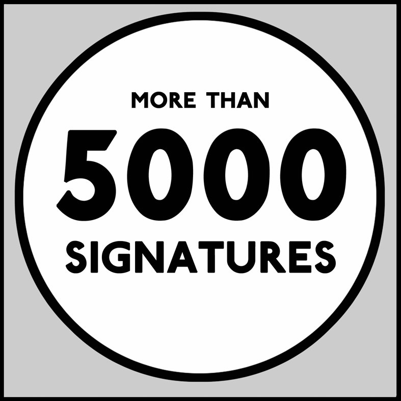 SaveLichLibrary's tweet photo. We need 5000 signatures or more to force @StaffordshireCC to debate our petition. Guess what we've got... https://t.co/CdF88lmHG4