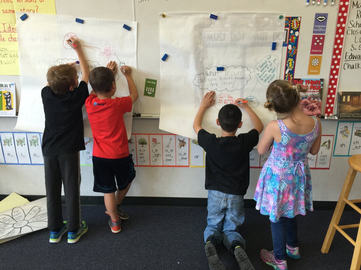 Watching 2nd graders making connections at a deep level - WOW! <a href="/cagifted/">California Association for the Gifted</a> #CAGCON