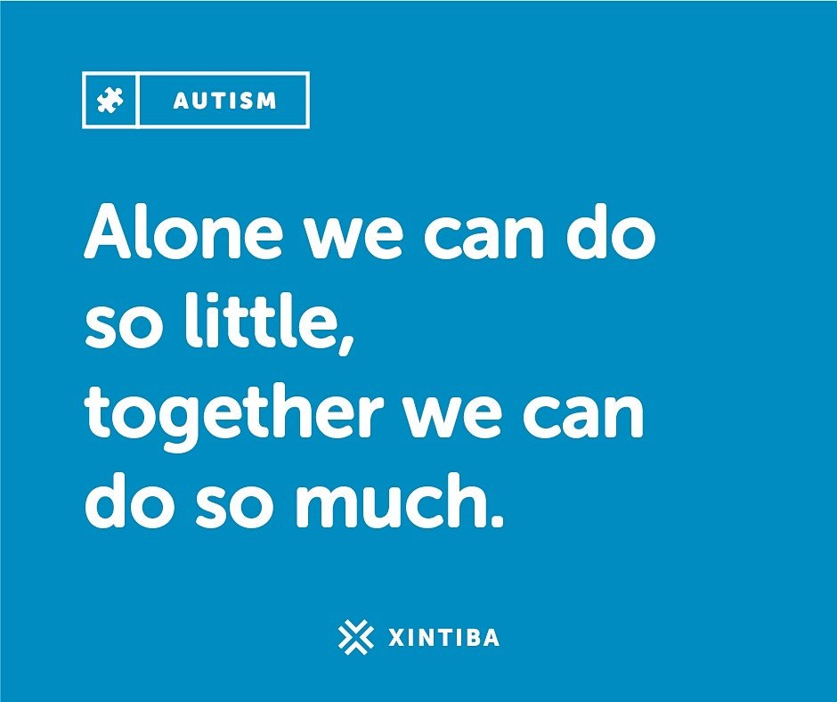 xintiba's tweet photo. Alone we can do so little, together we can do so much. #Autism #autismawareness #AWorldForEveryone #autismparent https://t.co/PtT1vEXlDr