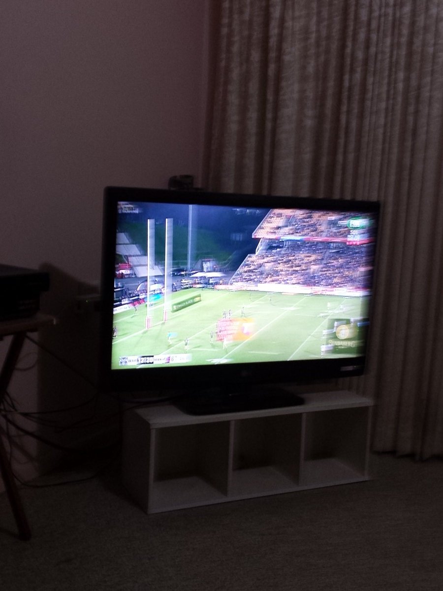 oddaussie67's tweet image. Watching the footy The Manly Sea Eagles Vs The Auckland Warriors