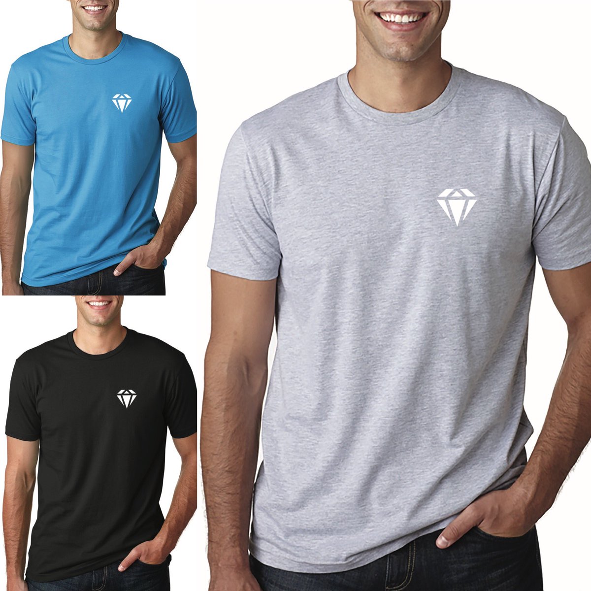 DAesthetics_'s tweet photo. Check out the new Tees || Mens single Diamond 💎 || link in bio https://t.co/C3pfG8WN9y