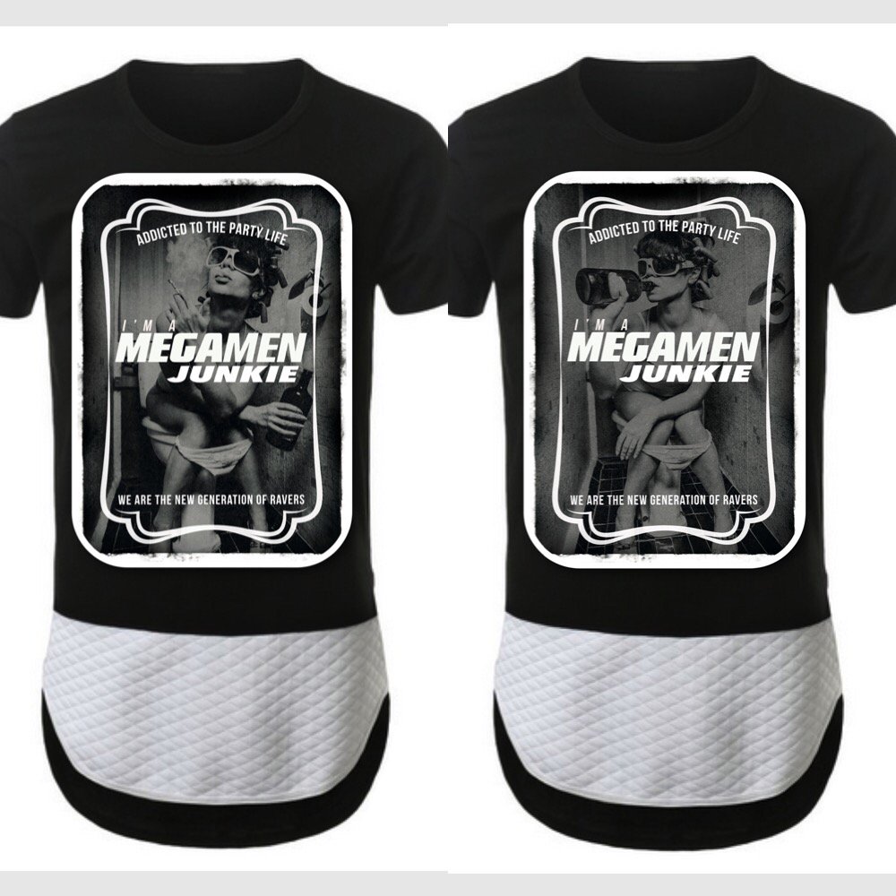 #megamen #junkie gear ! #festival #summer 16 new generation of #ravers #addicted to music party drinks