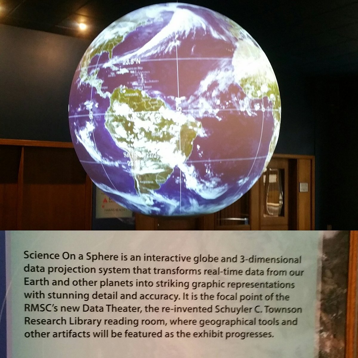 Science on a Sphere #RMSC