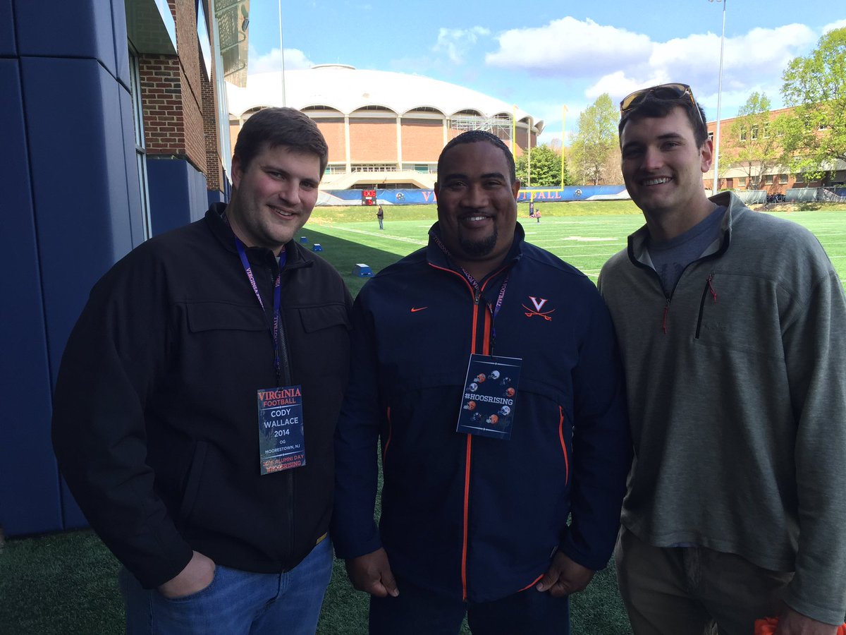 Cody Wallace, Butch Jefferson and Conner Davis catching up! #WelcomeBack  #HoosRising, image size:1200x900