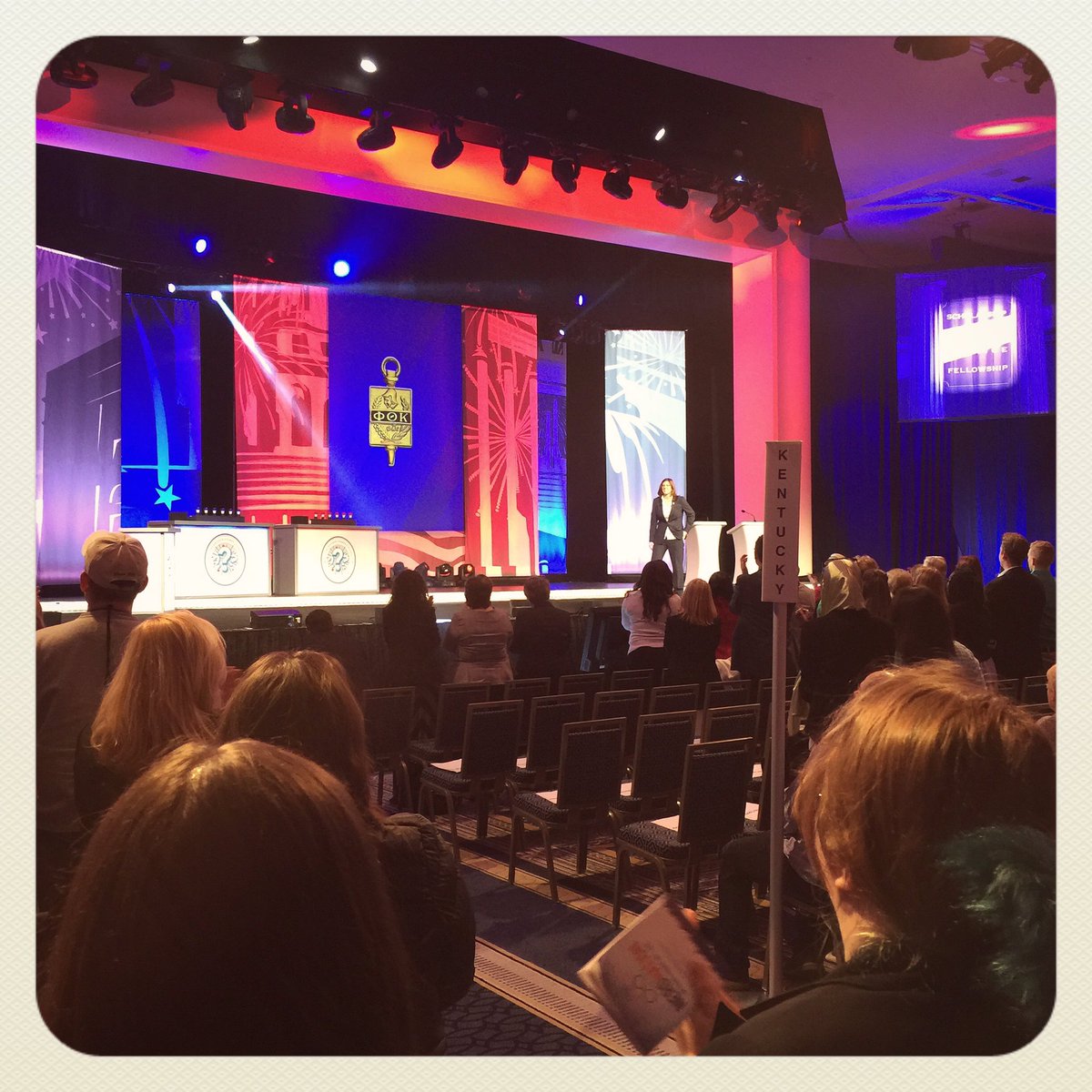 SeraphimWhims's tweet photo. PTK recognizing the real superstars are the nerds and innovative thinkers. ❤️ #PTKNerdNation #ptkmiddlestates https://t.co/2OVMGY46N7