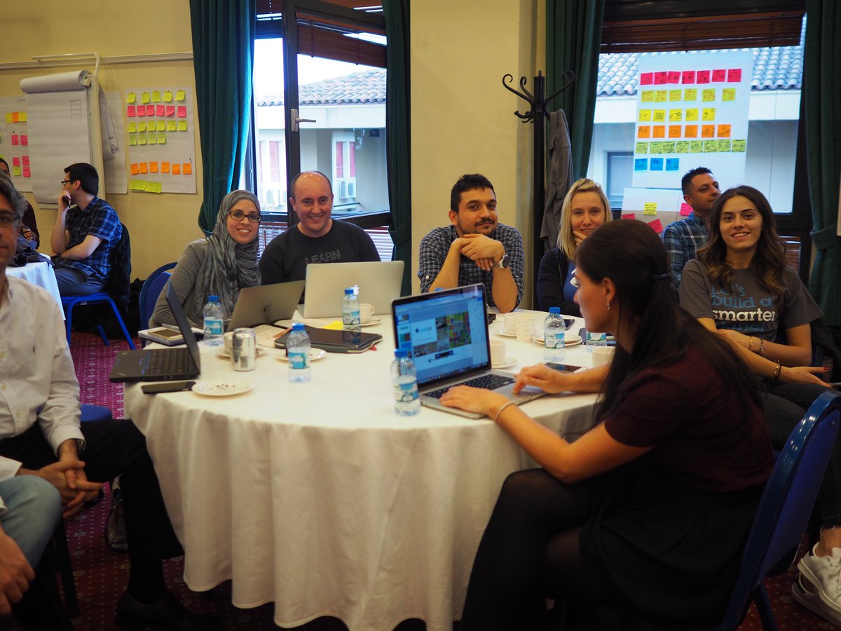 Softtechas's tweet photo. #IBMBlueMix team is here, thank you all for your support and coaching :) #SoftTechHackathon3 https://t.co/gHyOjHjm4l