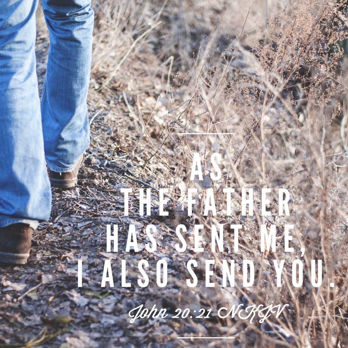 csgiddens's tweet image. &quot;As the Father has sent Me, I also send you.&quot; -John 20:21 NKJV
