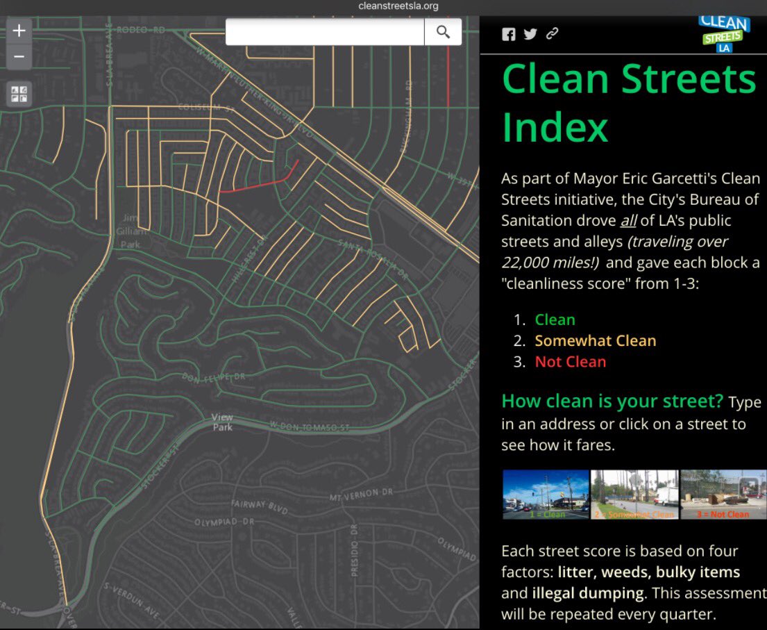 29dons's tweet image. It's official our streets are very clean! Thank you Beautification Committee!  cleanstreetsla.org/cleanstat/