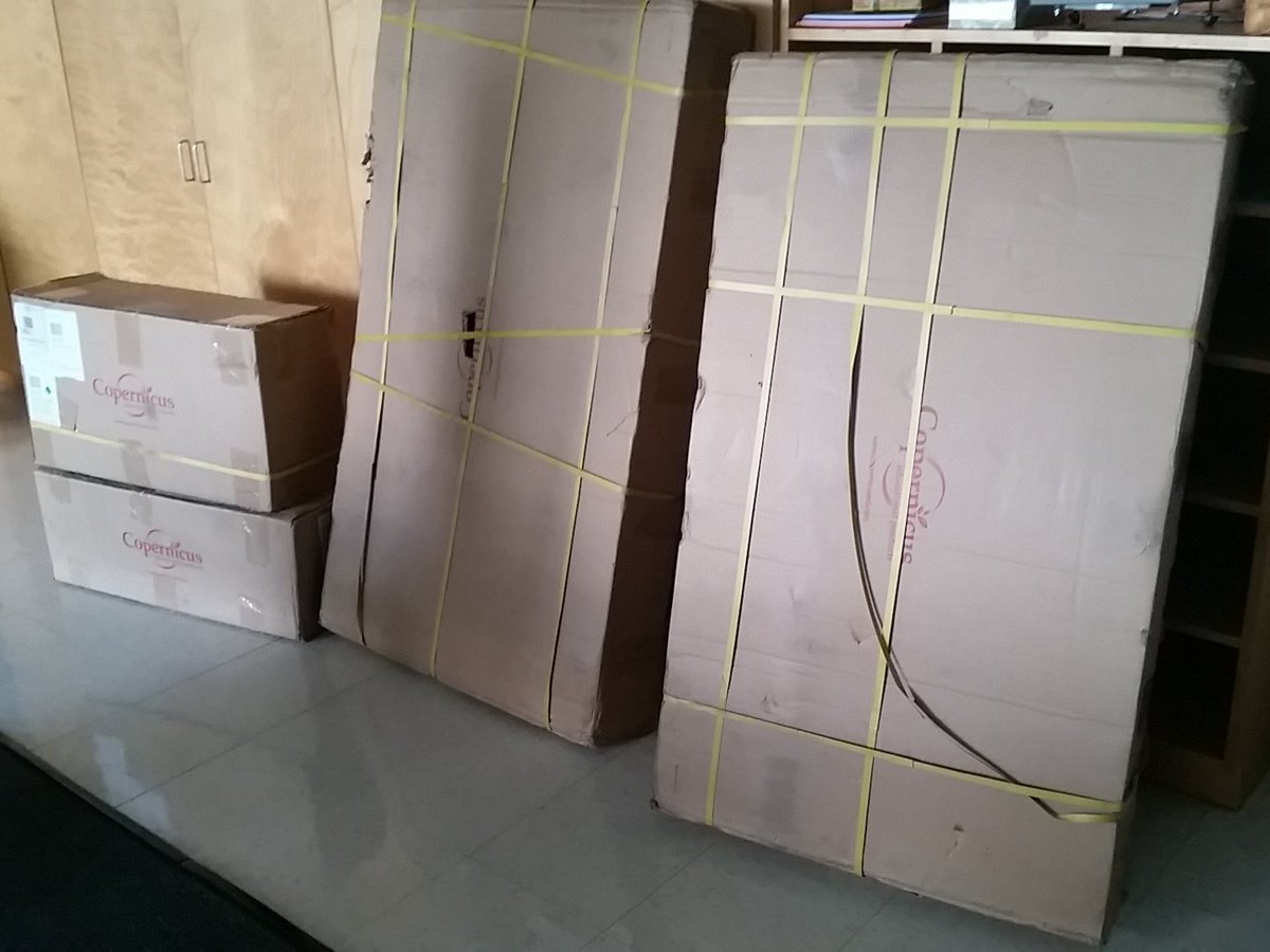 The goods from <a href="/Lowes/">Lowe's</a> grant for EC teacher Dawn Price <a href="/FalconsFES/">FranklintonElemSch</a> hv arrived! Interactive class setup <a href="/FCSchoolsNC/">Franklin County Schools</a>