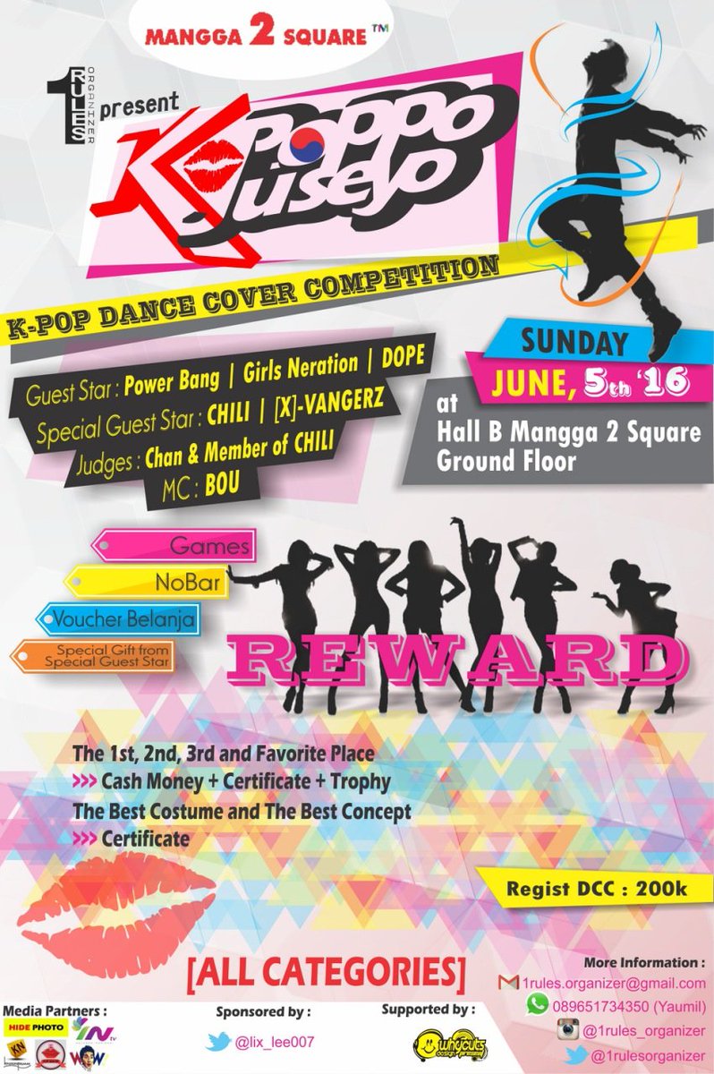 Don't miss it !! 5 juni 2016 - Mangga Dua Square !! organized by : <a href="/1rulesorganizer/">1rules Organizer</a>