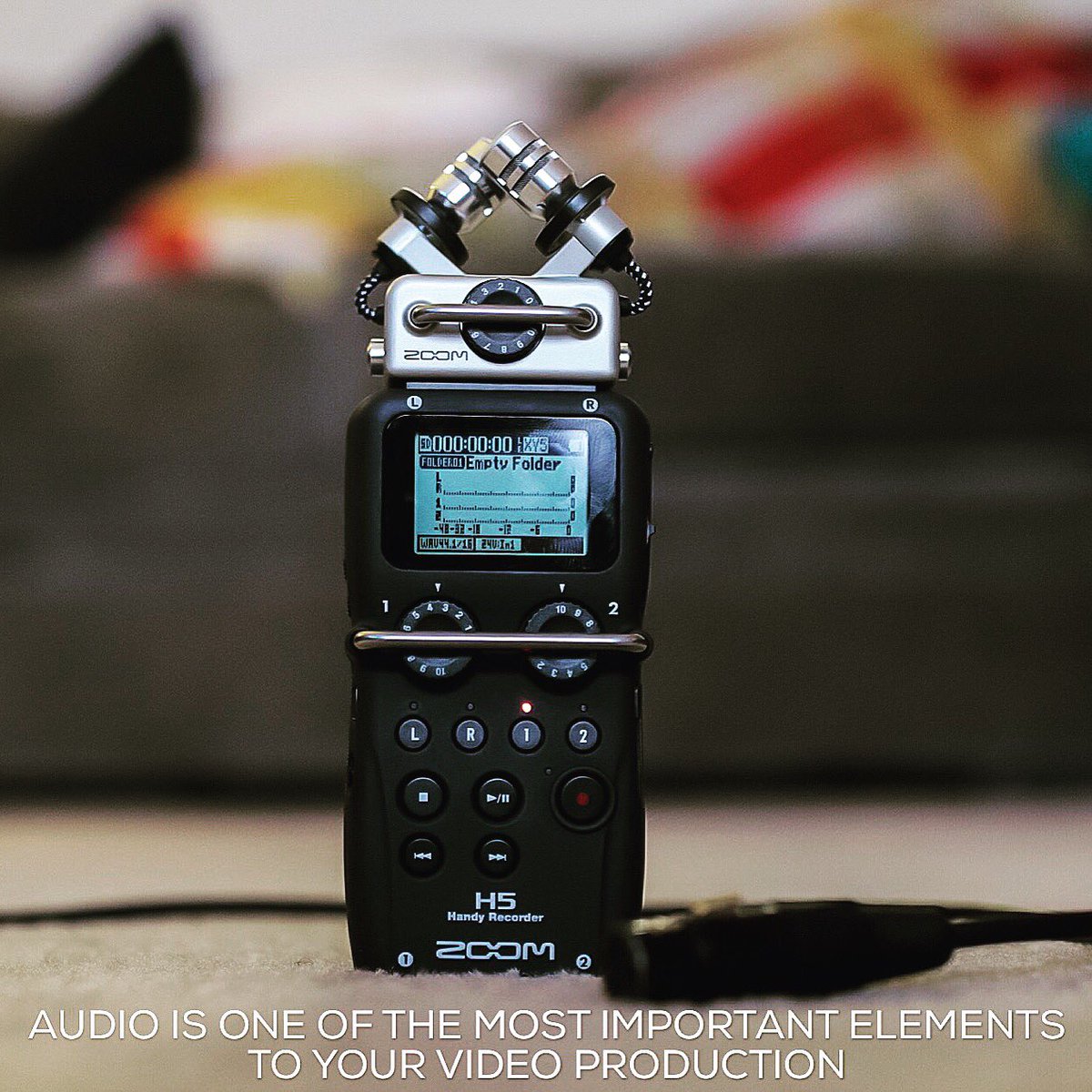 #zoomh5 has been a huge plus 4 my #videoproduction co. detvch.com #zoom  #studio  #rokinon @ZoomSound