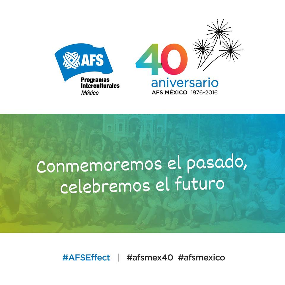 AFSMexico's tweet photo. ¡Muy pronto #afsmexico cumplirá 40 años! #AFSeffects #afsmex40 🎉🍰 https://t.co/6PBJxmIL7l
