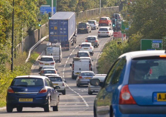 TRAVEL: Congestion in and out of Weston this afternoon. thewestonmercury.co.uk/news/congestio…