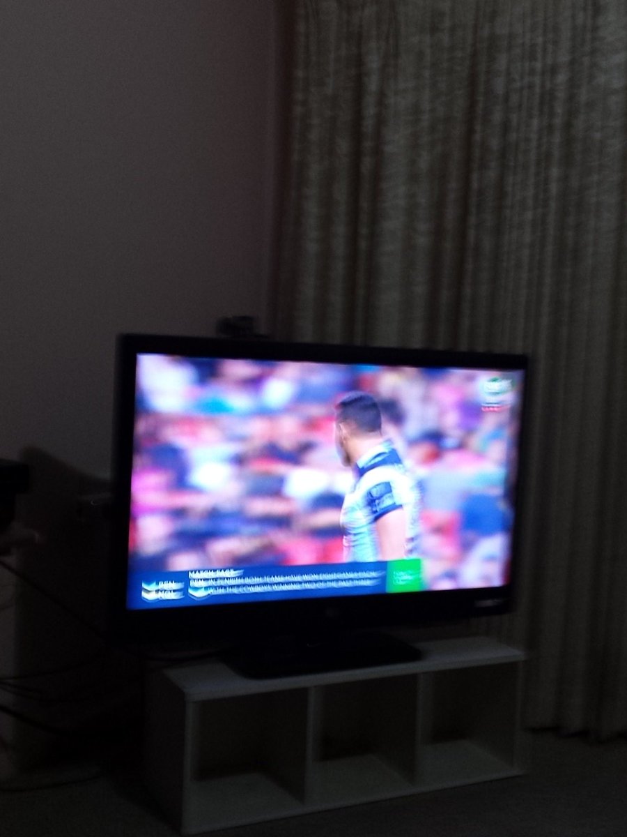 oddaussie67's tweet image. Watching the footy The Paramatta Eels Vs The North Queensland Cowboys