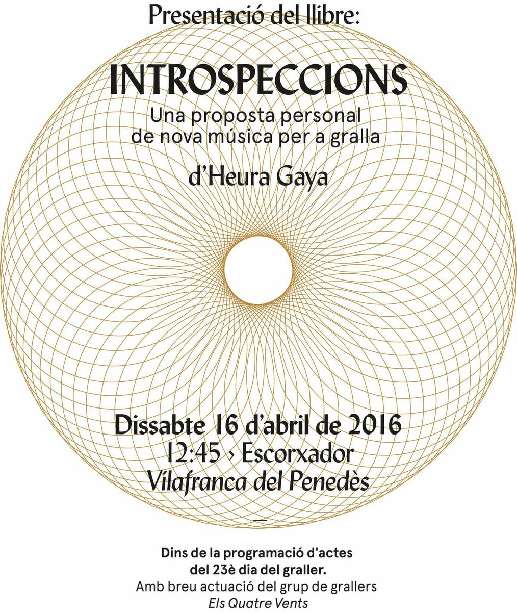 D'aquí una setmana ja el tindrem entre nosaltres. Felicitats <a href="/HeuraGaya/">Heura Gaya</a>! #introspeccions