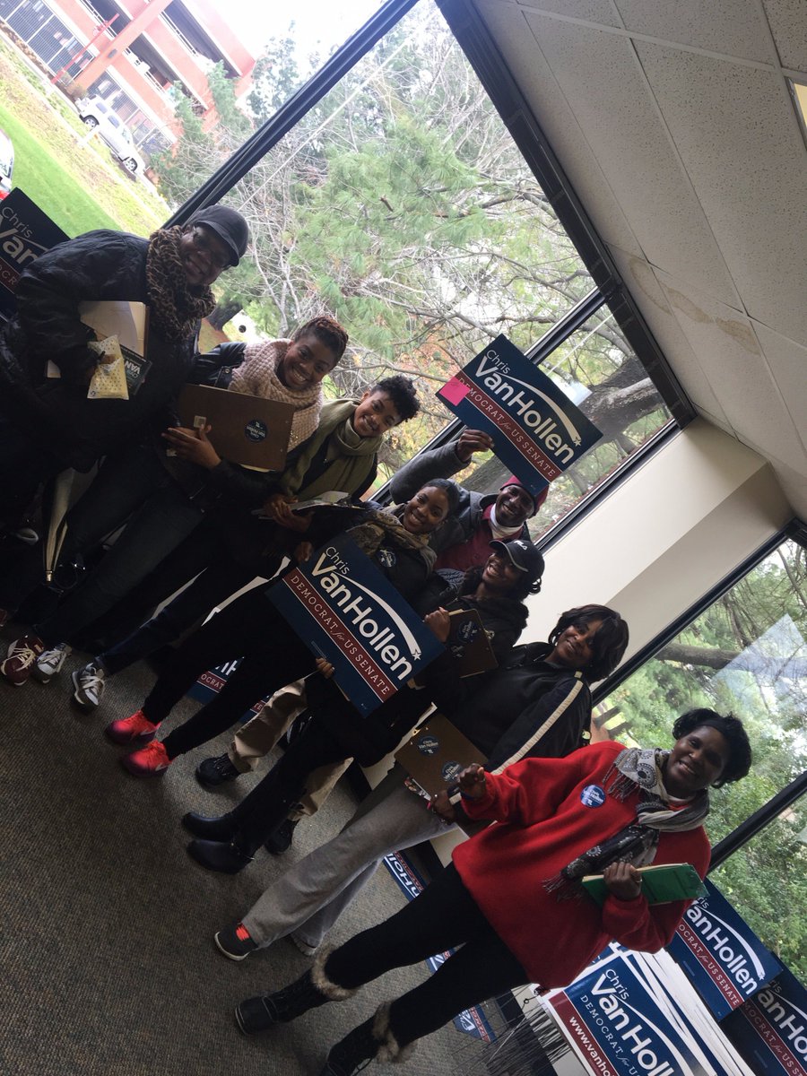 teamvanhollen's tweet photo. #TeamCVH is getting ready to knock doors in Prince George's County. #PartOfAMillion #MDSen #PrinceGeorgesForCVH https://t.co/jV7wNNZKuo
