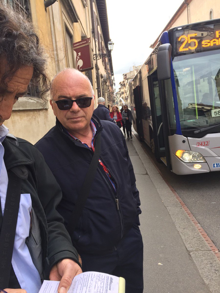 A copy intern must be able to think on their feet. Today, I bribed the Italian bus police to get out of a ticket