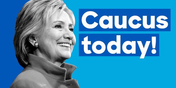 healthymd's tweet photo. Everyone caucusing now? Good luck and let's get some delegates for Hillary! #WYCaucus #CaucusForHillary #Wyoming https://t.co/IoaJPJocPp