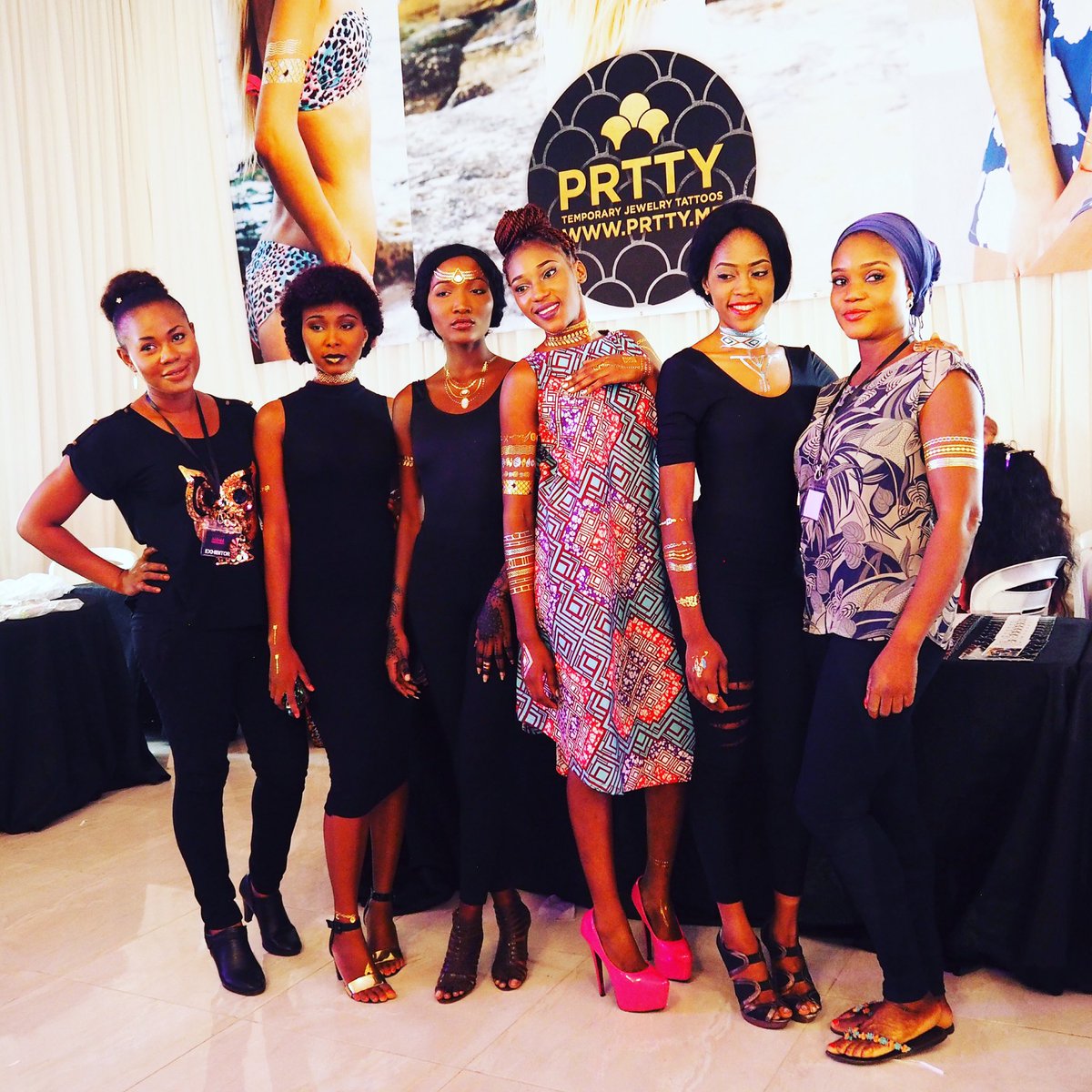 TheUnit_Agency's tweet photo. PRTTY brand launch in Lagos. A big thank you goes out to our team, partner & friends Models were fabulous #feelprtty https://t.co/II9OsKvb5v