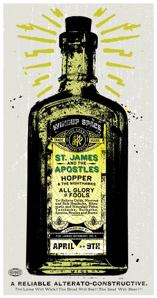 HopperMusic's tweet photo. TONIGHT!  We're playing @TheWindupSpace w/ @StJamesApostles / All Glory to Fools / and Colora.  Doors @ 9/Cover: 8$ https://t.co/n547g28X3k