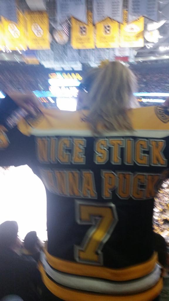 SecretBeaver's tweet photo. #NHLBruins LETS GO BRUINS 323 ROW 4 SEAT 5 https://t.co/TBlwch4bCw