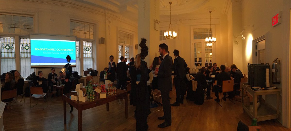 transatlantic_c's tweet photo. Thank you to Deutsches Haus for hosting us for lunch! #Europe #transatlantic #conference #monti https://t.co/e0gpmaxmKN