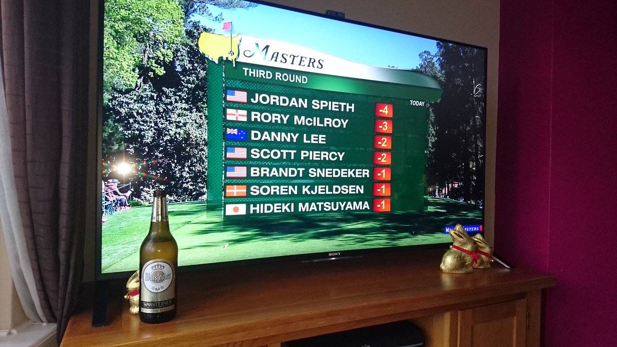 leefaulkner1's tweet image. It's #Masters O'clock. Come on  @JustinRose99.Let the golf commence. Plenty of @WARSTEINER_UK at the ready. Prost 🍻