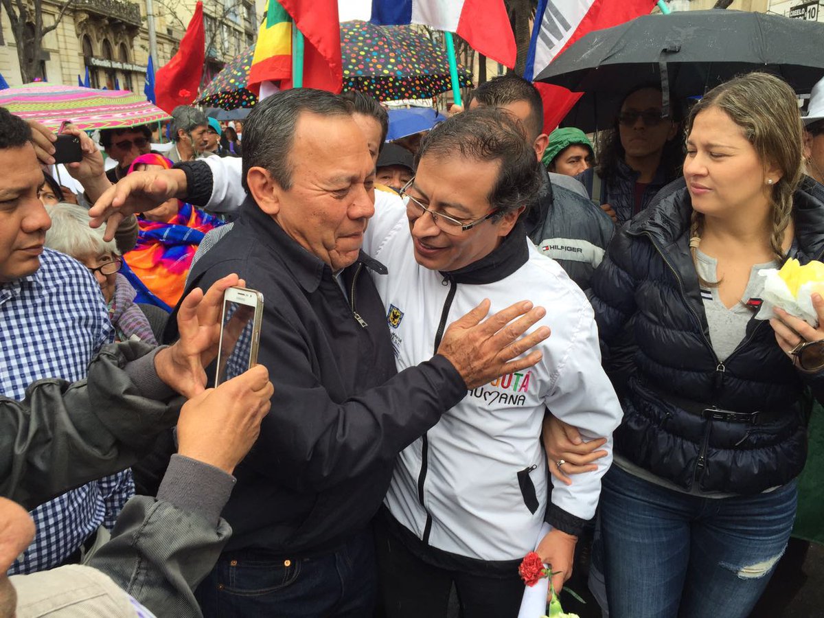 Jesus_ZambranoG's tweet photo. Es un honor estar en Bogotá, Colombia, acompañando a @petrogustavo en la Marcha por la Paz. https://t.co/zjSfjRKYye