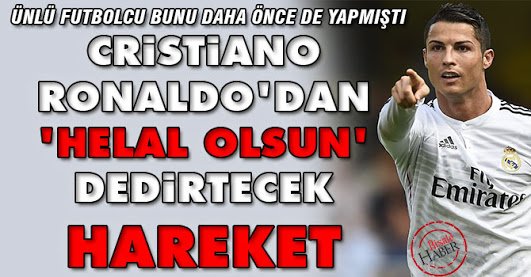 Ronaldo mehmetçik vakfı büyük bağış goo.gl/hkJJO5
Hasan Ali #RamazanDede Serkan Kirintili Cengiz Özy