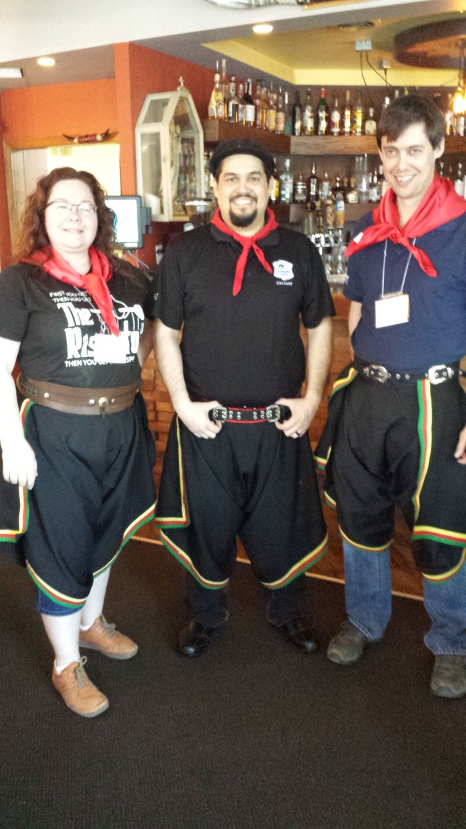 DishntheKitchen's tweet photo. I've always wanted to dress like a gaucho!! #culinairehunt @CulinaireMag #teamnastybits https://t.co/bA8udxkIJ4