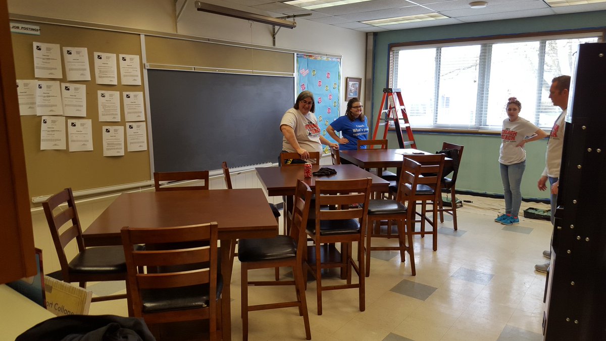 Hoosier47906's tweet image. #O2T2016  ISTA / ISEA Service Project Oakland Elem Lafayette