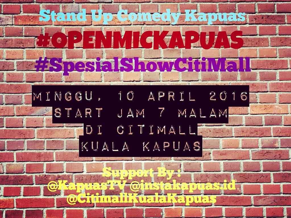 Acara besok neh di Citimall.. Datang ya..!!