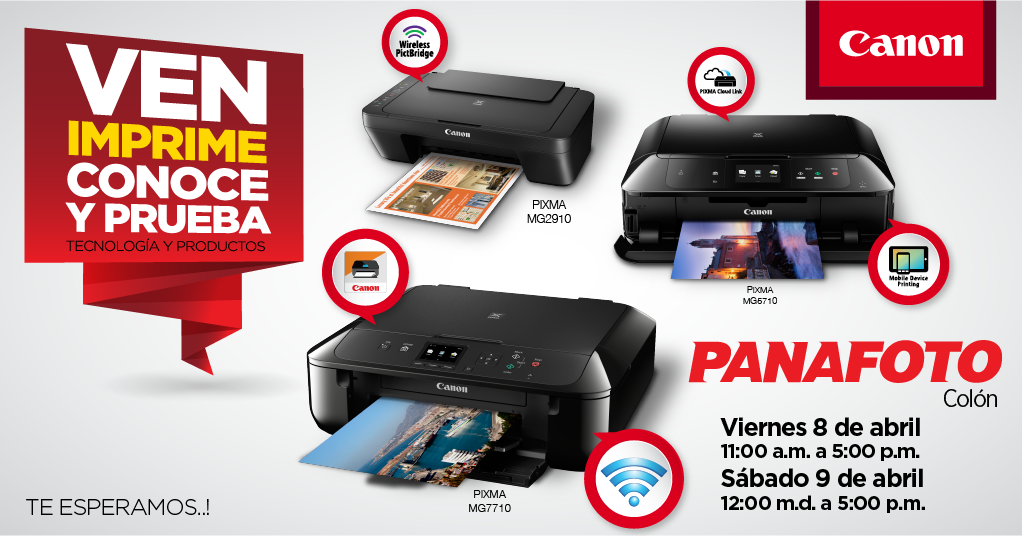 توییتر \\ Panafoto در توییتر: «Recuerda que hoy también están los amigos de  @CanonPTY en Panafoto Colón 2000 para mostrarte lo último en impresoras  https://t.co/sdXABsUQST»