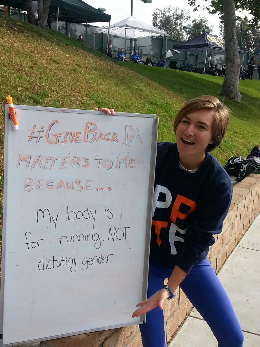 SoulforceOrg's tweet photo. Yes! #GiveBackIX #PPforIX #GodLovesQueersAndSports https://t.co/26n0NxQiI2