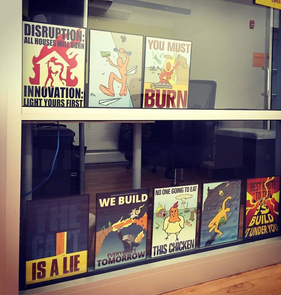 daniel_b_nelson's tweet photo. My @fakegrimlock posters! People love them! #startups #buildawesomeshit #makeitdope https://t.co/hchvIOclFI https://t.co/O7adrc735a