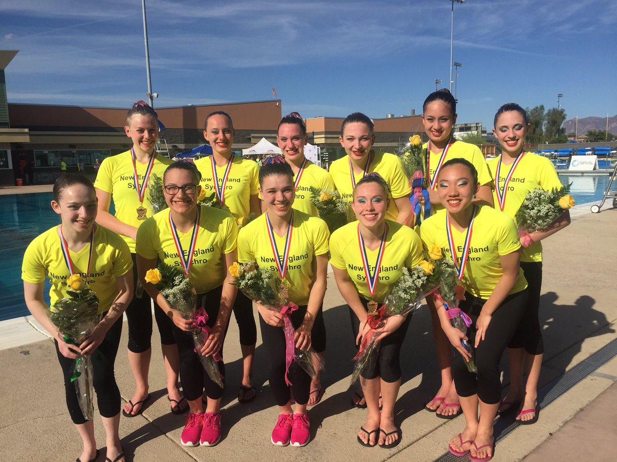 ANASynchro's tweet photo. 1st place in Senior Combo!! Way to go New England Synchro made up of ANA, CBS, NSS & OMS 🏆 #mesa #USN16 https://t.co/2WXA09XfUw