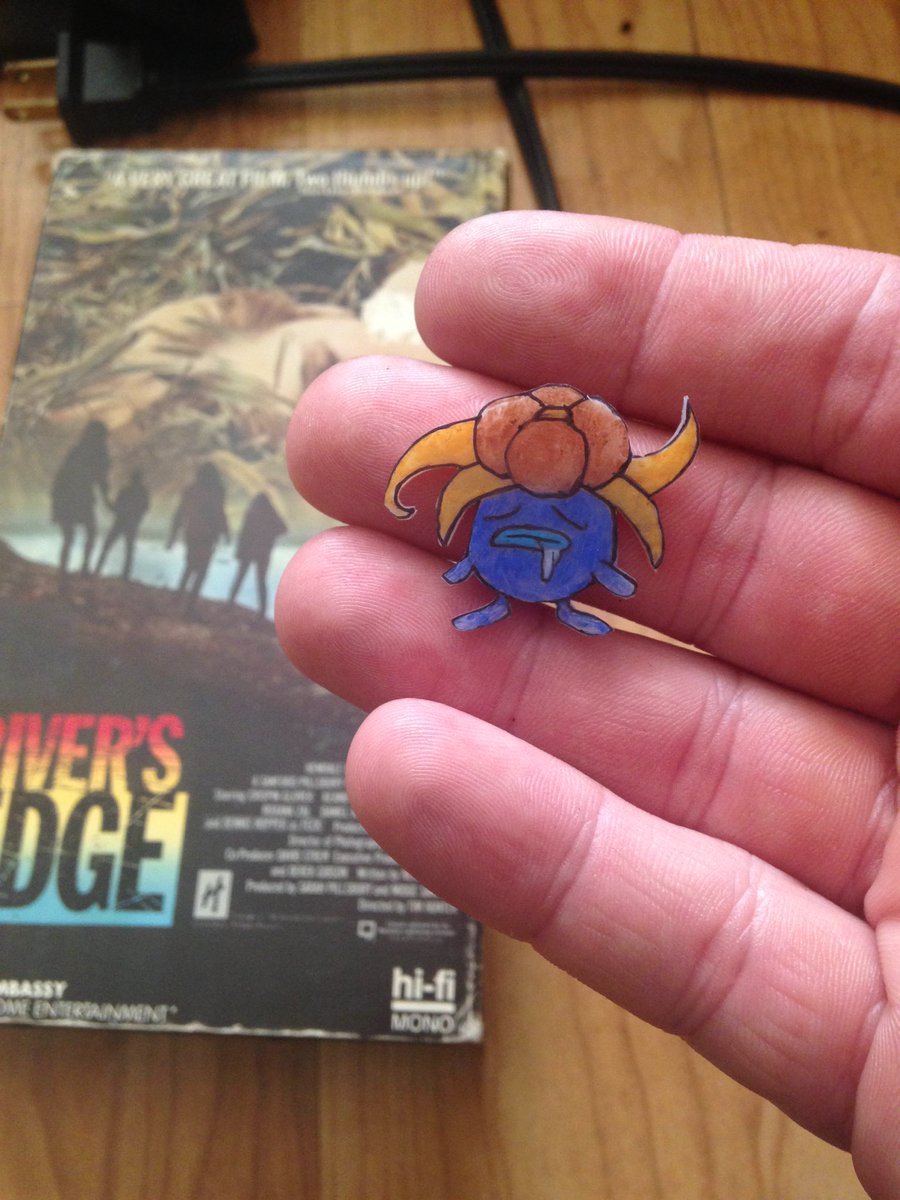 Dethtwofunk's tweet photo. Making shrinky dinks #pokemon #dennis #hopper #art #Pokemon20 #nintendo https://t.co/DS2g8zpDcc