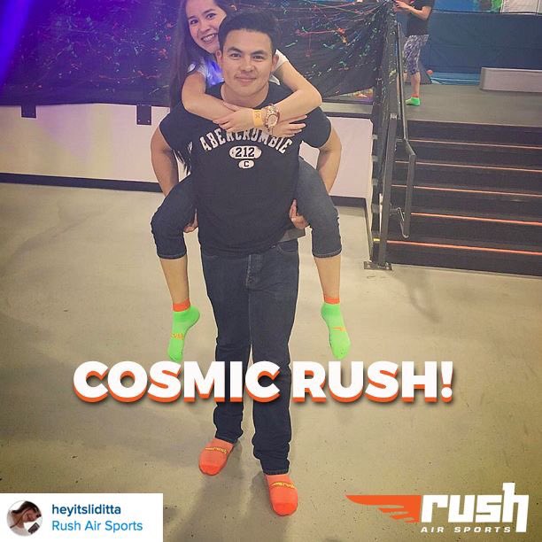 RushAirSports's tweet photo. Cosmic Rush! All ages 9PM-11PM for only $20. Buy tickets in advance on our website. https://t.co/ULmpYmPUoX