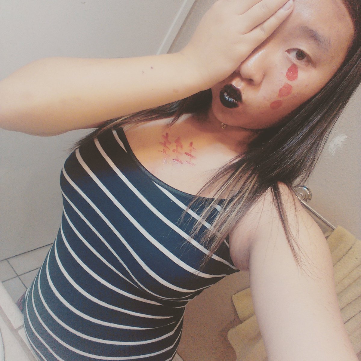 yang_indy's tweet photo. I'm the baddest. #bloodintears https://t.co/YVStSa5LD9