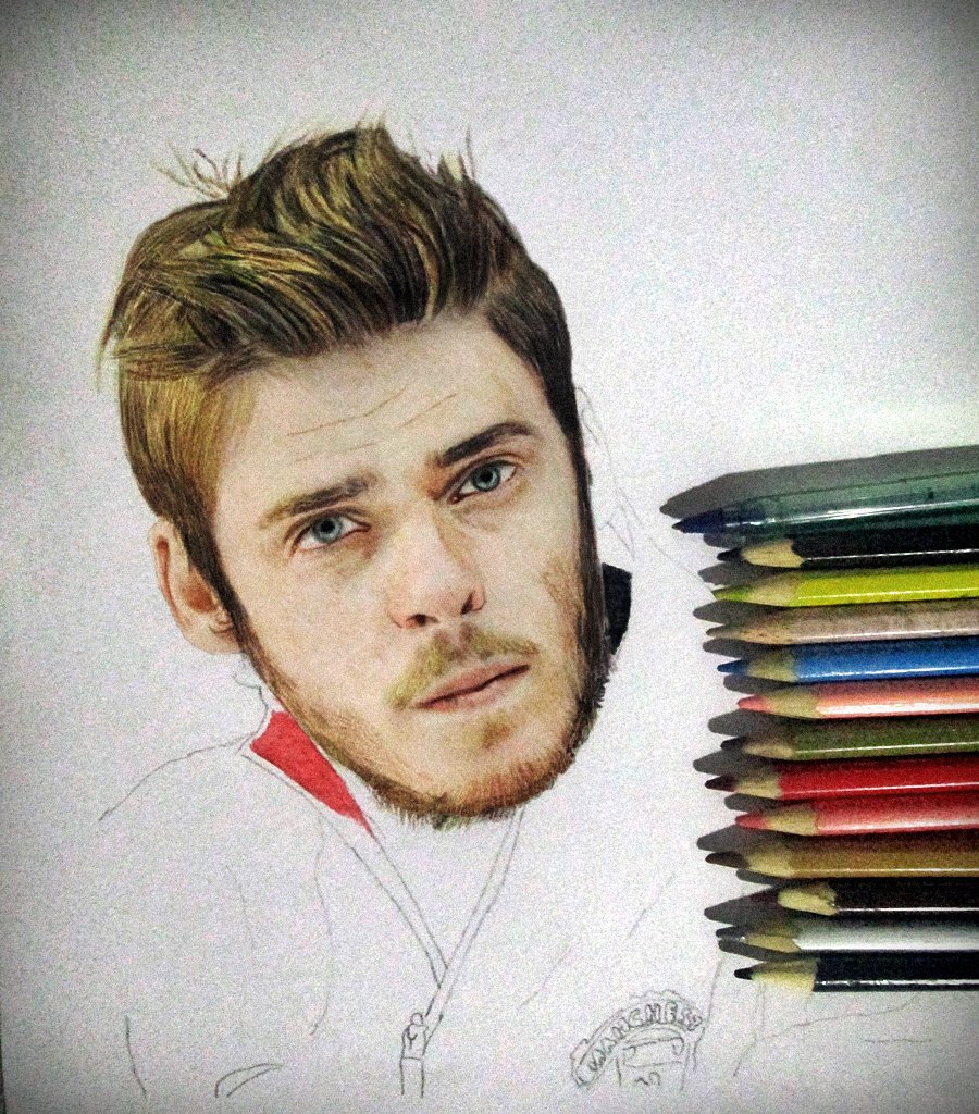 nosdegod's tweet photo. drawing in progress, my goalkeeper favorite @D_DeGea ^_^
#DeGea #ManchesterUnited #goalkeeper #football  #diseño https://t.co/6i8XC8gdnk