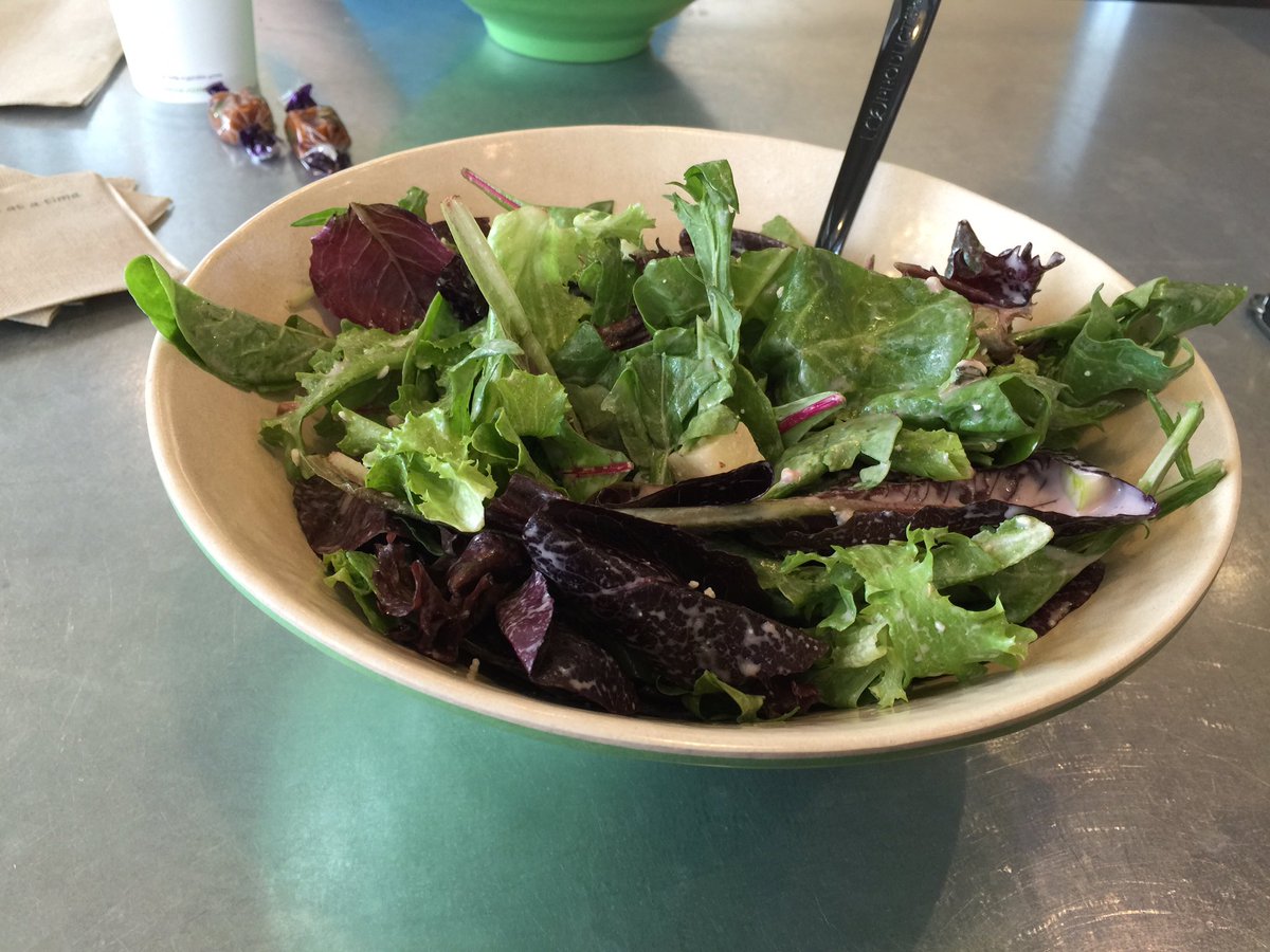 Billrossfit's tweet image. Edgar Allen Poe with chicken from @madgreenseatbetter! 
#salad #lunch #eatcleanstaylean #denver #personaltrainer
