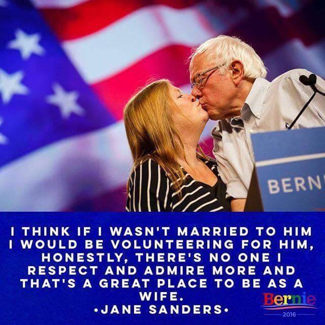 Women4Bernie's tweet photo. You rock .@janeosanders @BernieSanders @Women4Bernie @Bernlennials Thank you 4 bringing love &amp; compassion 2 politics https://t.co/HbYtgd6lQL