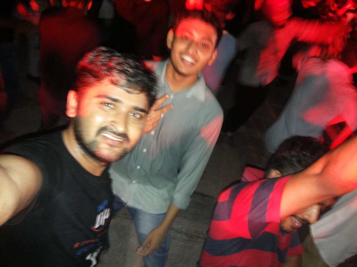 DrManekGadhvi's tweet photo. Yes, it was DJNight at Hostel Number 7, MPSMC, Jamnagar. One of the many events of #Ecstasy2016 . https://t.co/S8hmP8Qy9n