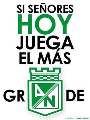 Hoy juega NACIONAL!