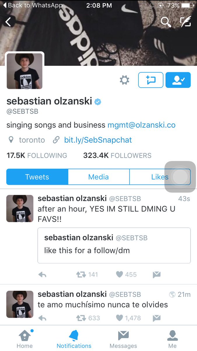 ShawnGirlx's tweet photo. Ok grax por nada @SEBTSB JAJAJAJAJAJAJA https://t.co/M0OJvc8CPS